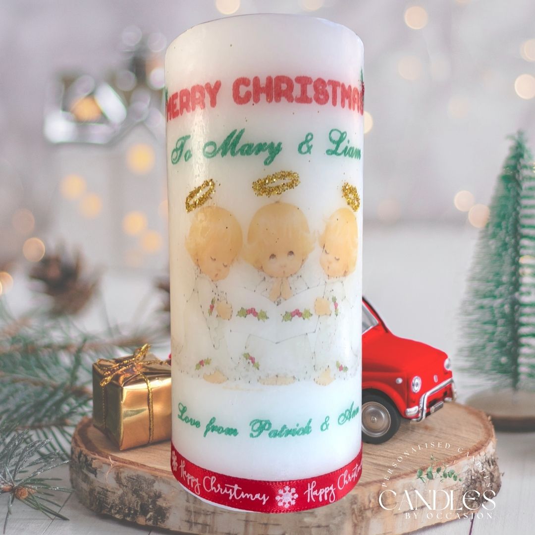 3 Angels Christmas Candle - Candles by Occasion