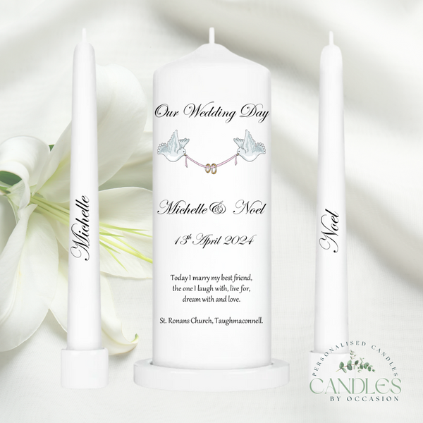 Wedding Candles Unity Ireland