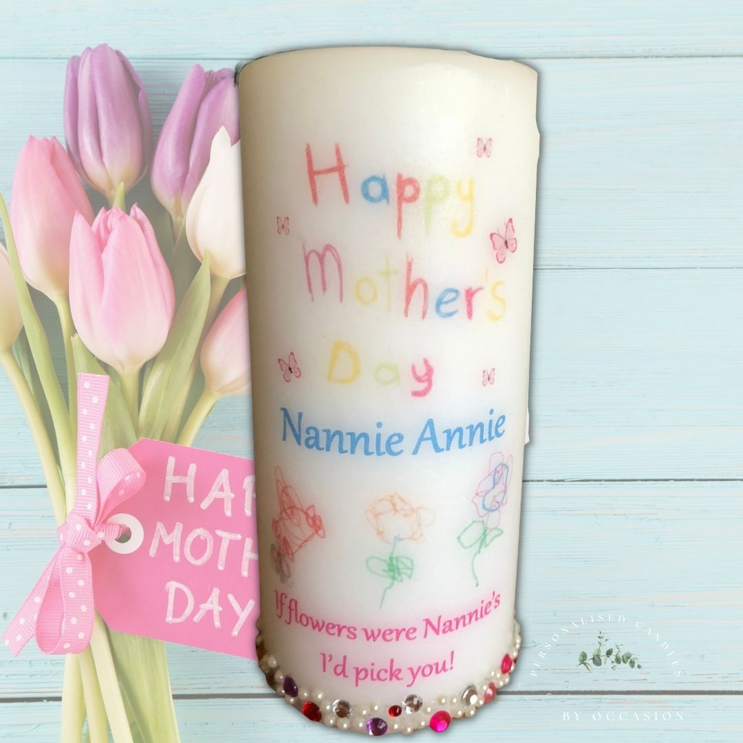 Colourful Mothers Day Candle - Candles by Occasion
