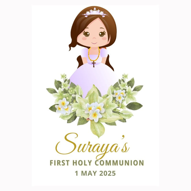 Digital Communion Welcome Sign - Option 5