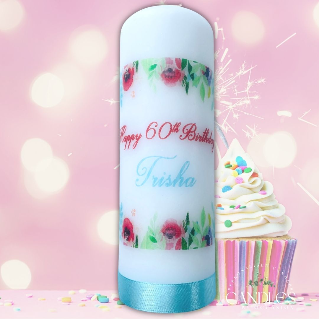 Poppy Happy Birthday Candle - Candles by Occasion