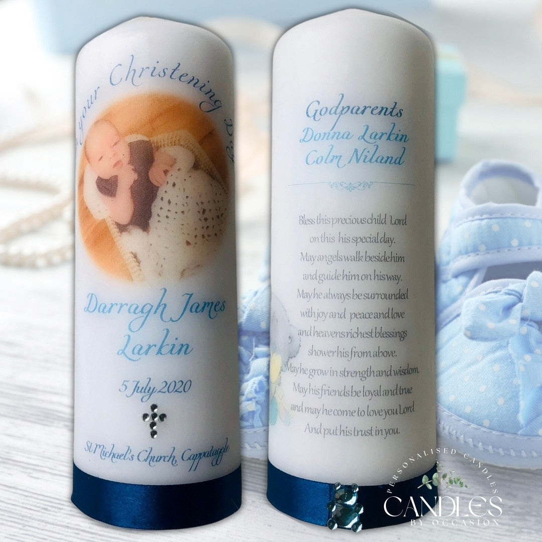 Precious Child Christening Naming Day Candle - Candles by Occasion