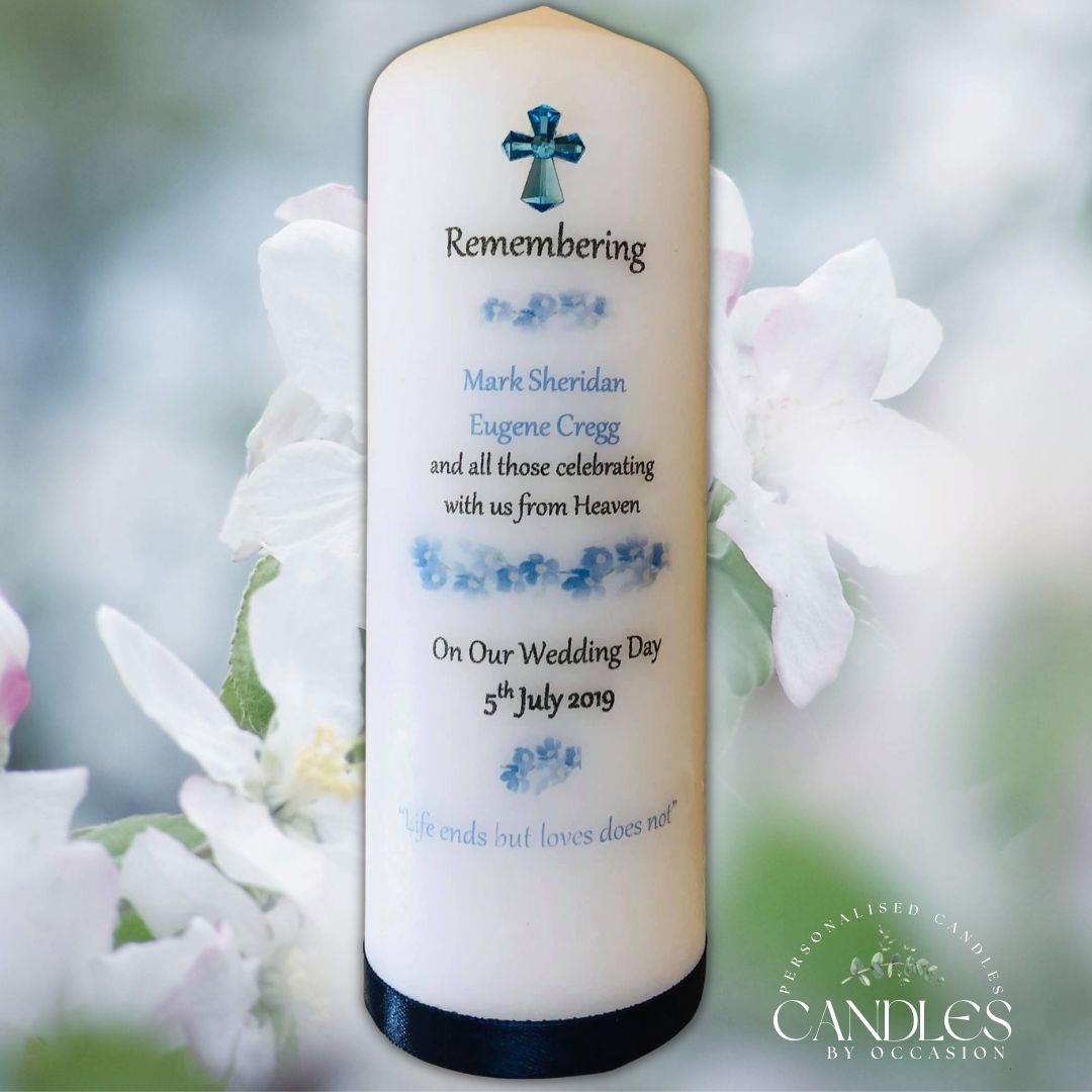 Wedding Remembrance Candle - Candles by Occasion