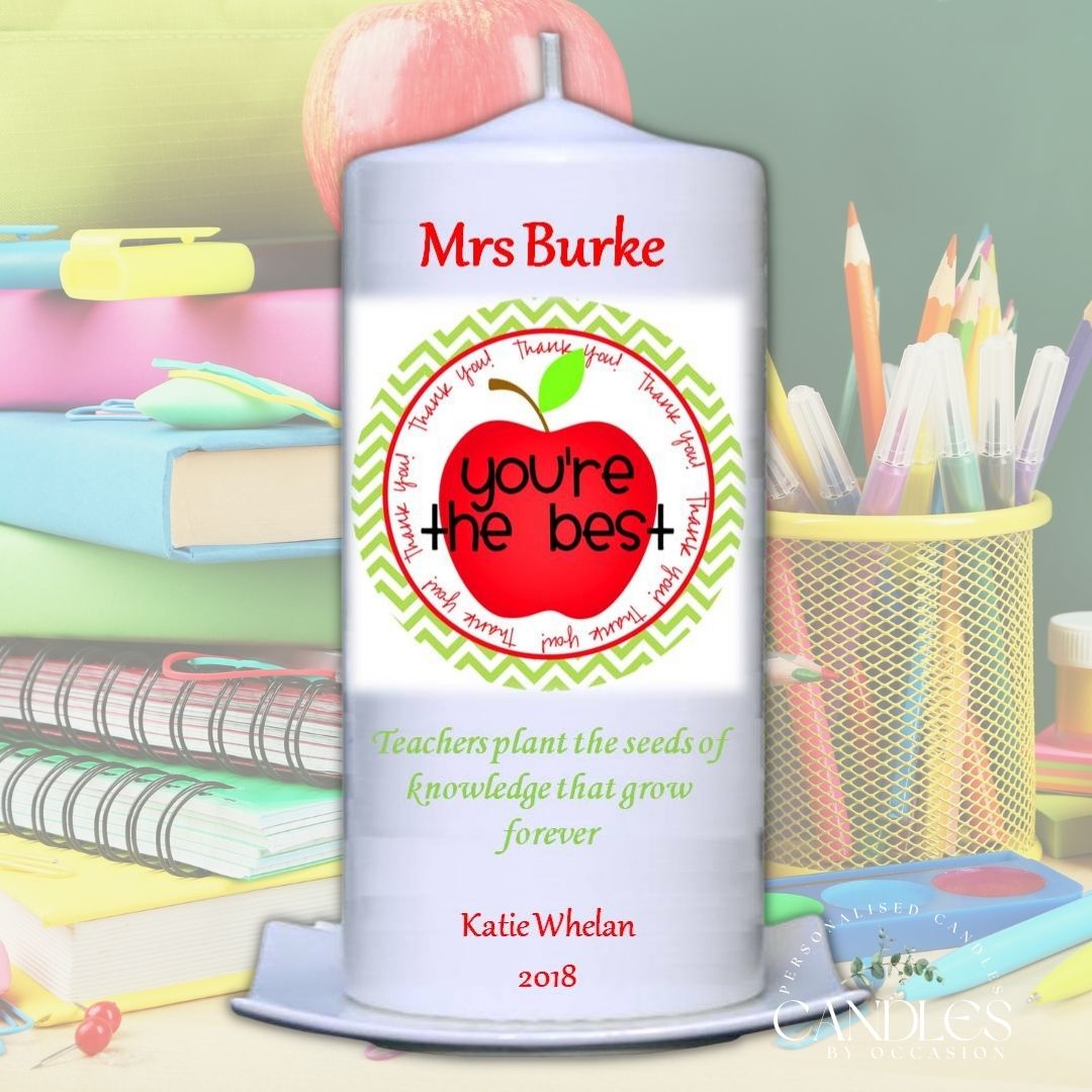 You're the Best Teacher Candle - Candles by Occasion
