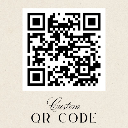 Custom QR Code Digital Download
