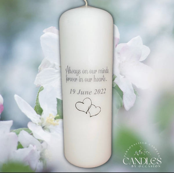 Happy Father's Day in Heaven Memorial Remembrance Candle - Candles by Occasion