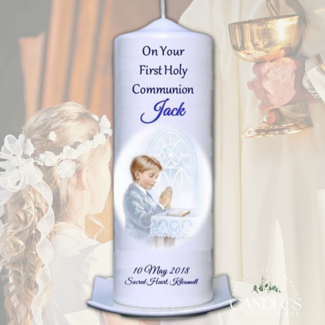 Alter Boy Holy Communion Candle - Candles by Occasion