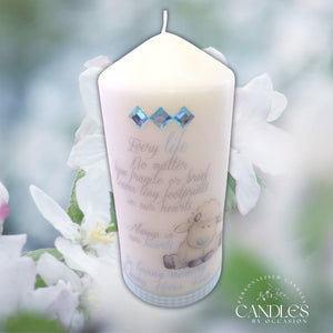 Baby Boy Every life Memorial Remembrance Candle - Candles by Occasion