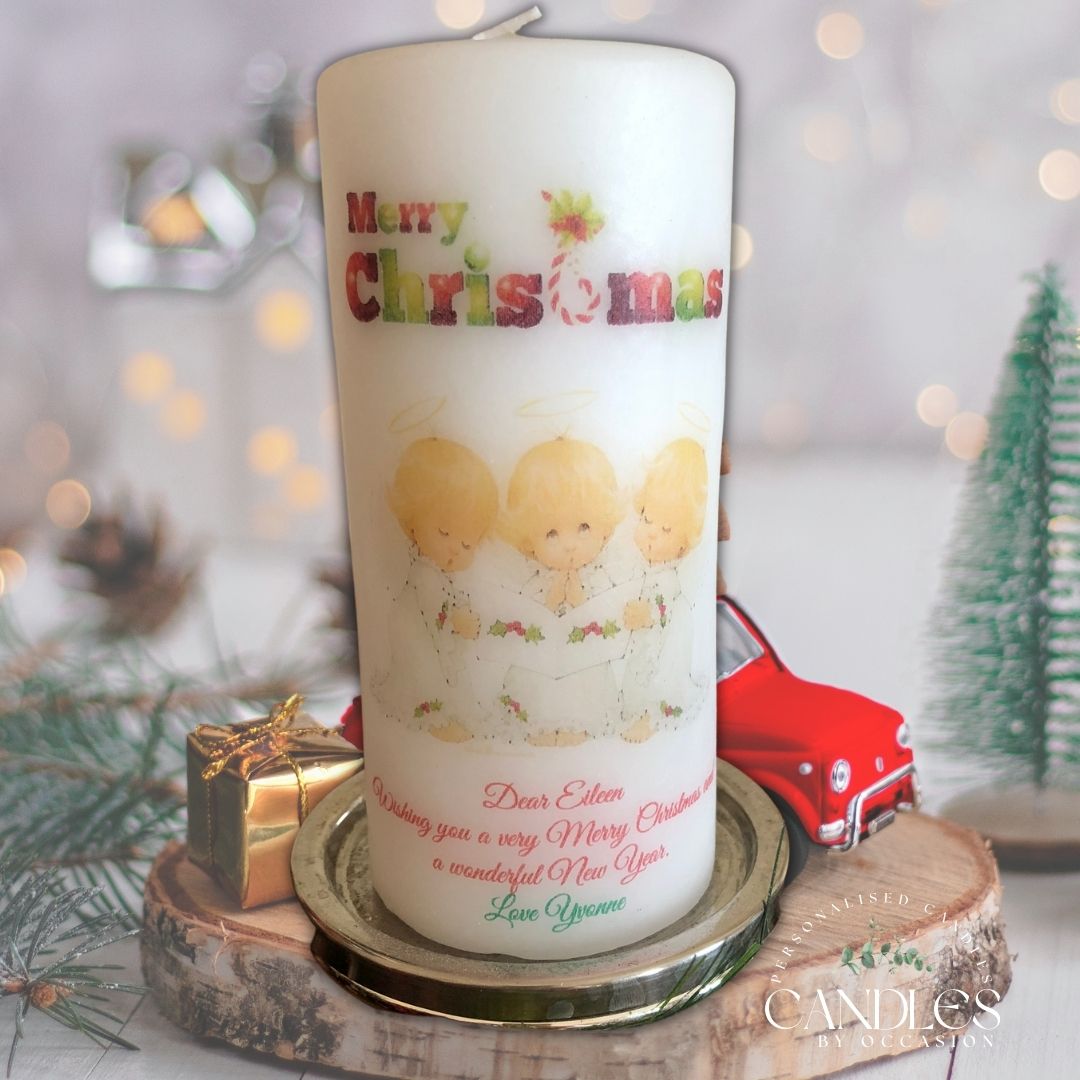 Choir Christmas Candle - Candles by Occasion