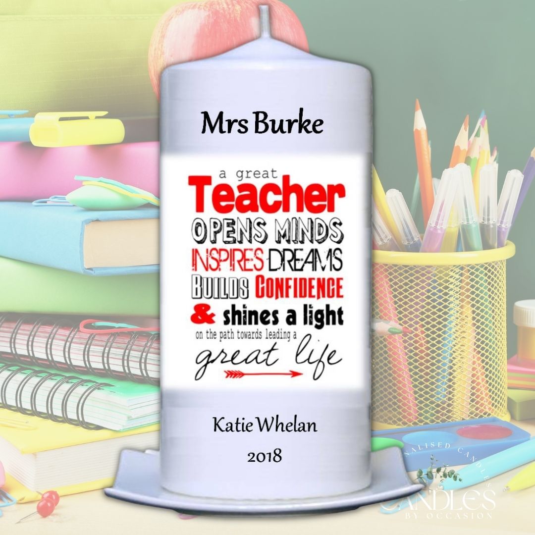 Inspires Teacher Candle - Candles by Occasion